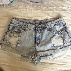 Jean shorts